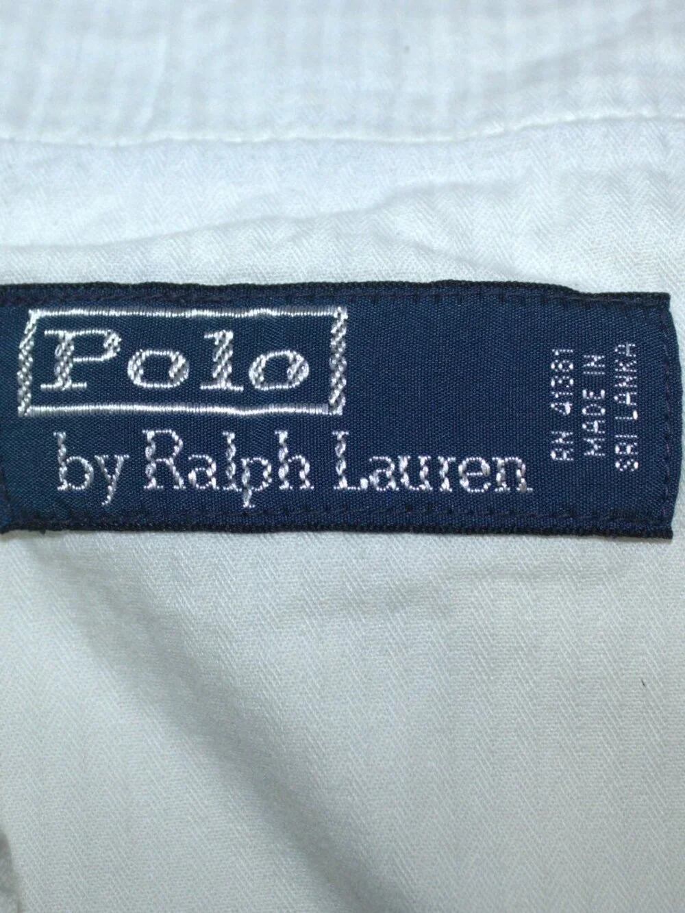 Polo Ralph Lauren Size 40 Blue Striped Seersucker Stretch Straight Casual Shorts